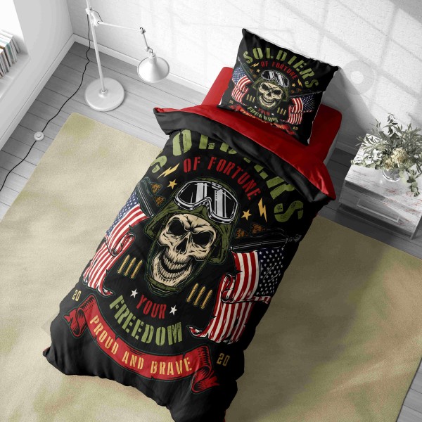 ست روتختی یکنفره طرح اسکلت