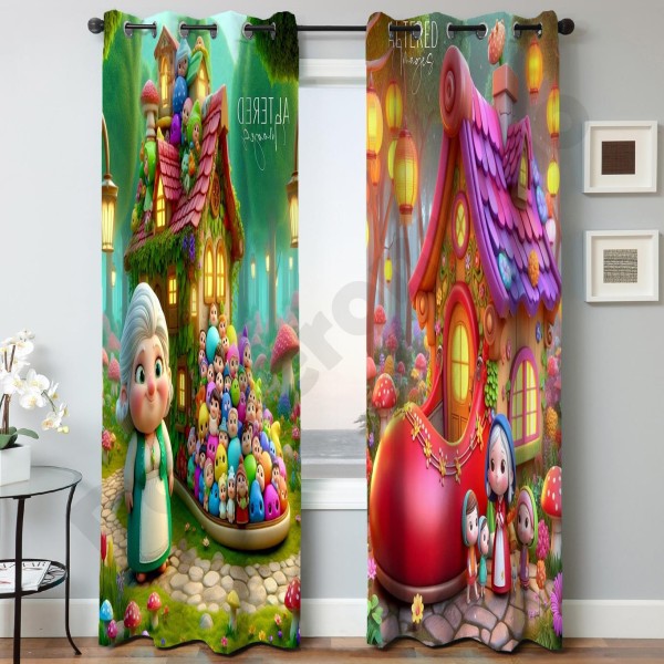 پنل آماده چاپی مخمل طرح دخترانه سه بعدی